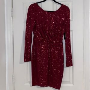 Woman’s Wine tight dress